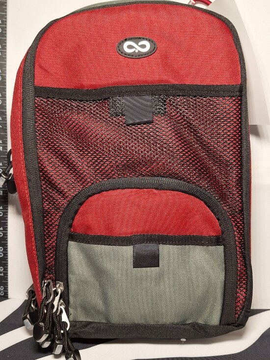 NWT ZEVEX Moog Mini Feeding Pump Backpack - Red/Black main image 11